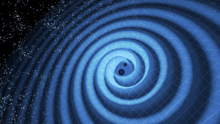 gravitational wave illustration