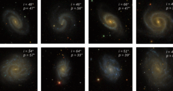 eight images of spiral galaxies