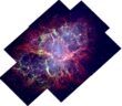 Hubble Space Telescope image of the Crab Nebula