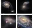 eight images from the Hubble Arp Galaxy Survey