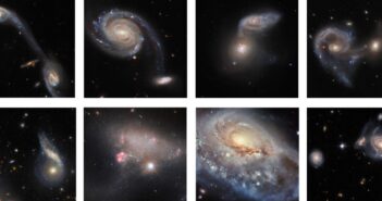 eight images from the Hubble Arp Galaxy Survey