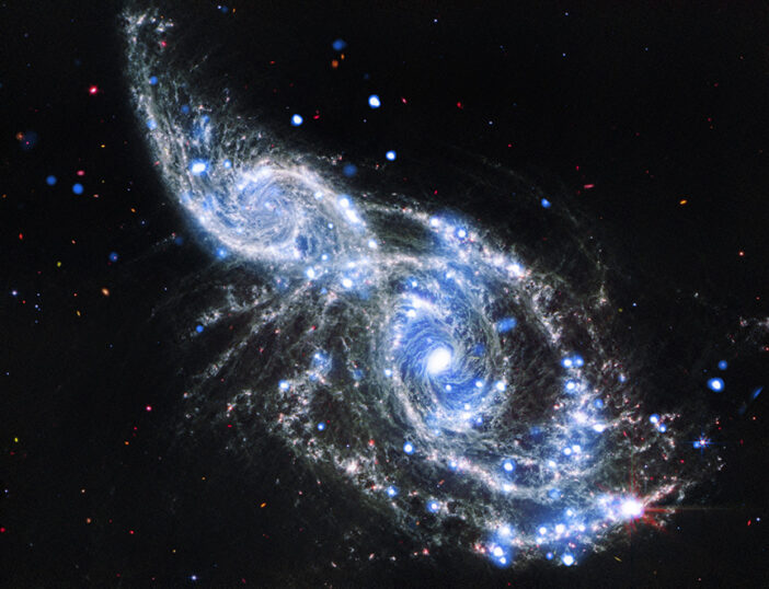 merging galaxies