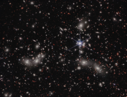 A photograph of thousands of galaxiesin one frame.