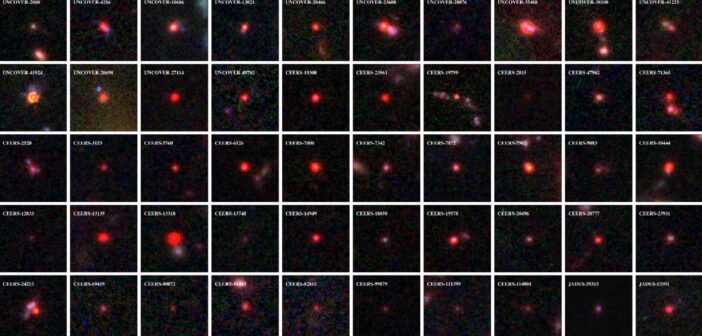 little red dots seen with JWST