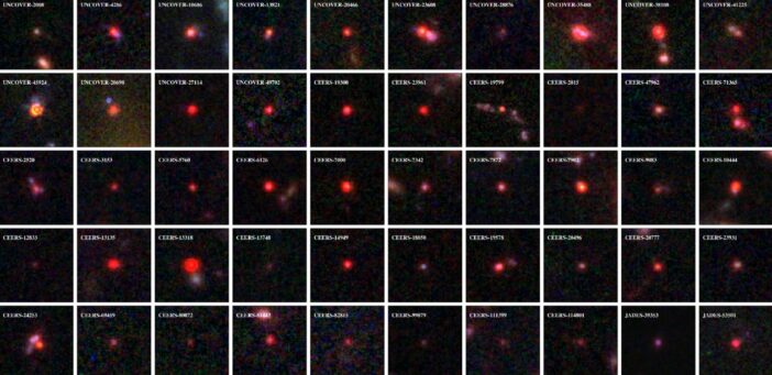 little red dots seen with JWST