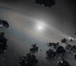 white dwarf with debris disk
