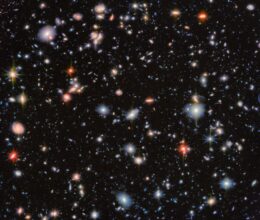 JWST image of galaxies in the iconic Hubble Ultra Deep Field