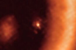 closeup of PDS 70c's circumplanetary disk