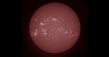 solar faculae and sunspots imaged at 1400 Angstroms