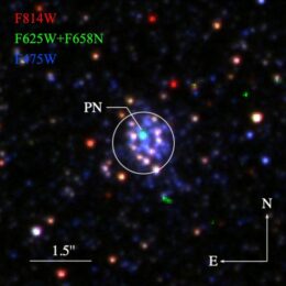 planetary nebula M279 in Andromeda