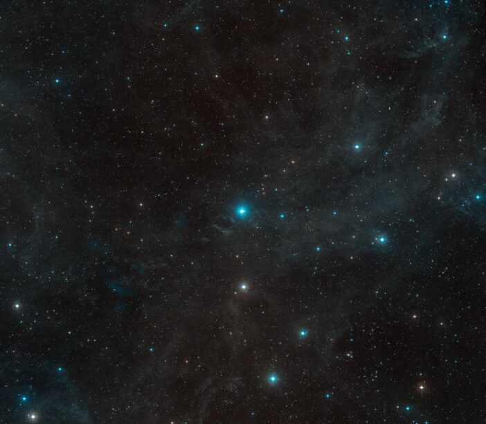 Stellar field observed by ESO.