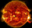 Image of a solar flare.