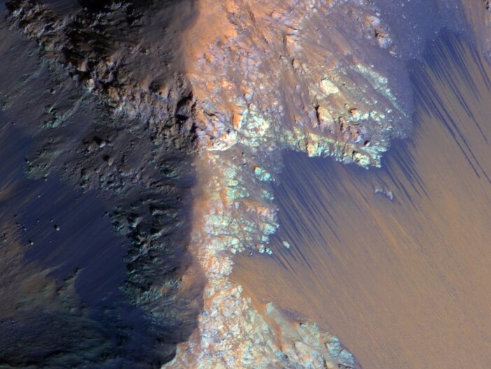 recurring slope lineae on Mars