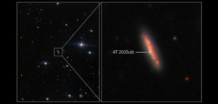 AT 2025ulz within its host galaxy