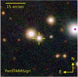 optical image of the subgiant companion to PSR J0435+3233
