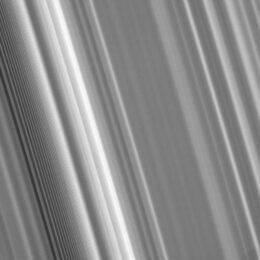 spiral density waves in Saturn's rings